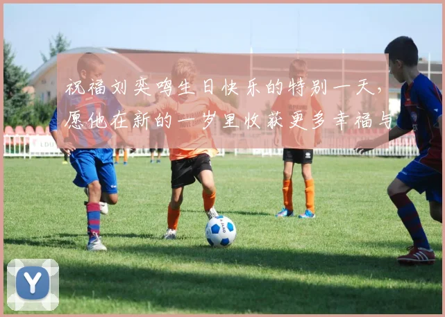 祝福刘奕鸣生日快乐的特别一天，愿他在新的一岁里收获更多幸福与成功
